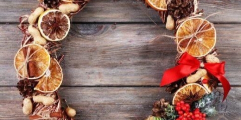 Kako osušiti narandžu za dekoraciju prstenovima